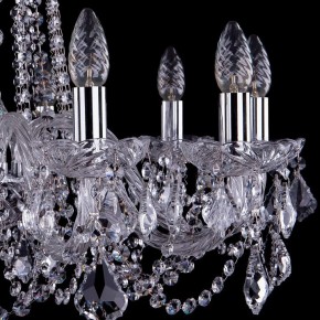 Подвесная люстра Bohemia Ivele Crystal 1402 1402/10/240/Ni/Leafs в Заводоуковске - zavodoukovsk.mebel24.online | фото 2