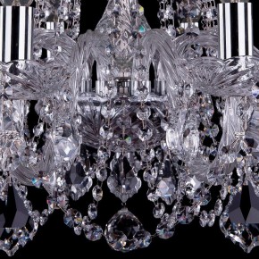 Подвесная люстра Bohemia Ivele Crystal 1402 1402/10/240/Ni/Leafs в Заводоуковске - zavodoukovsk.mebel24.online | фото 3