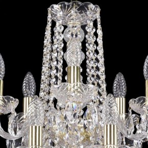 Подвесная люстра Bohemia Ivele Crystal 1402 1402/10+5/195/2d/G в Заводоуковске - zavodoukovsk.mebel24.online | фото 4