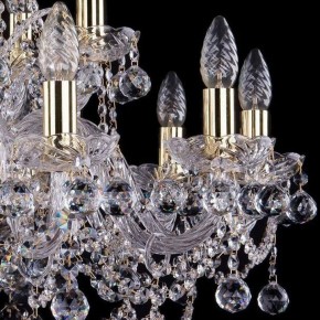 Подвесная люстра Bohemia Ivele Crystal 1411 1411/10+5/240/G/Balls в Заводоуковске - zavodoukovsk.mebel24.online | фото 2