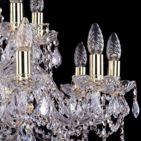 Подвесная люстра Bohemia Ivele Crystal 1411 1411/10+5/240/G/Leafs в Заводоуковске - zavodoukovsk.mebel24.online | фото 2