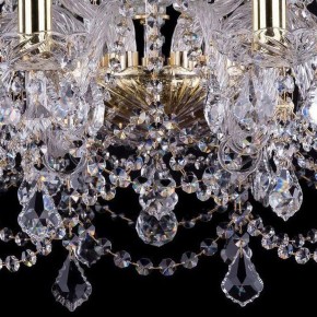 Подвесная люстра Bohemia Ivele Crystal 1411 1411/10+5/240/G/Leafs в Заводоуковске - zavodoukovsk.mebel24.online | фото 3