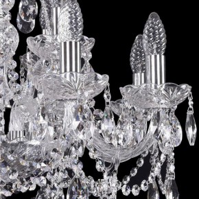Подвесная люстра Bohemia Ivele Crystal 1411 1411/8+4/195/Ni в Заводоуковске - zavodoukovsk.mebel24.online | фото 2