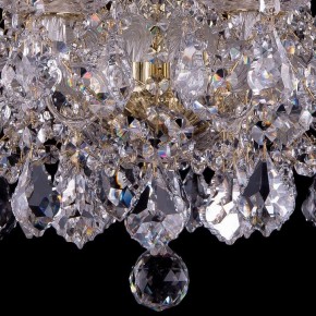 Подвесная люстра Bohemia Ivele Crystal 1413 1413/10/165/G/Leafs в Заводоуковске - zavodoukovsk.mebel24.online | фото 3
