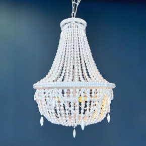 Подвесная люстра Imperiumloft Rh Anselme White Wood Large Chandelier 40.1934-0 в Заводоуковске - zavodoukovsk.mebel24.online | фото 3