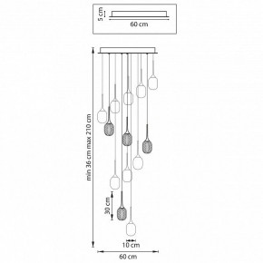 Подвесная люстра Lightstar Acrile 738131 в Заводоуковске - zavodoukovsk.mebel24.online | фото 7