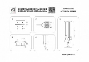 Подвесная люстра Lightstar Colore 805169 в Заводоуковске - zavodoukovsk.mebel24.online | фото 3