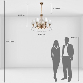 Подвесная люстра MW-Light Палермо 27 386017706 в Заводоуковске - zavodoukovsk.mebel24.online | фото 8