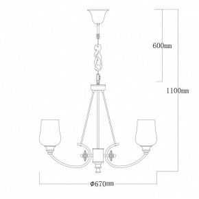 Подвесная люстра MW-Light Палермо 27 386017706 в Заводоуковске - zavodoukovsk.mebel24.online | фото 9