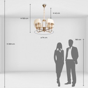 Подвесная люстра MW-Light София 10 355014608 в Заводоуковске - zavodoukovsk.mebel24.online | фото 9