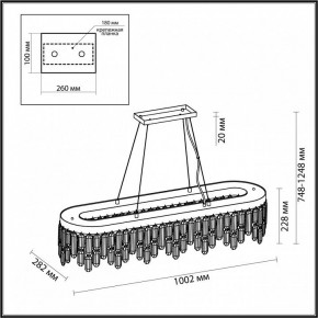 Подвесная люстра Odeon Light Dakisa 4986/12 в Заводоуковске - zavodoukovsk.mebel24.online | фото 6