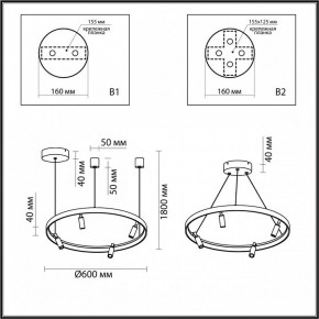 Подвесная люстра Odeon Light Fonda 4317/58L в Заводоуковске - zavodoukovsk.mebel24.online | фото 6
