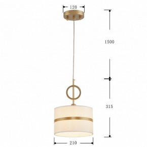 Подвесной светильник Favourite Mateo 2634-1P в Заводоуковске - zavodoukovsk.mebel24.online | фото 4