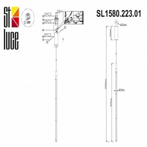 Подвесной светильник ST-Luce Ralio SL1580.223.01 в Заводоуковске - zavodoukovsk.mebel24.online | фото 4