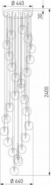 Подвесной светильник TK Lighting Aurora 10258 Aurora в Заводоуковске - zavodoukovsk.mebel24.online | фото 3