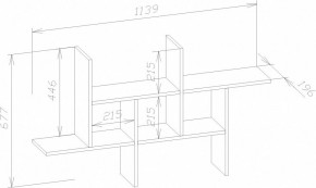 Полка навесная ПК-6 в Заводоуковске - zavodoukovsk.mebel24.online | фото 4