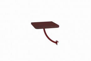 Полка прикроватная квадратная (МилСон) в Заводоуковске - zavodoukovsk.mebel24.online | фото 8
