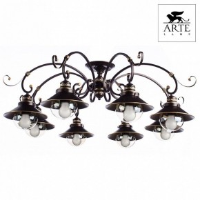 Потолочная люстра Arte Lamp Grazioso A4577PL-8CK в Заводоуковске - zavodoukovsk.mebel24.online | фото 2