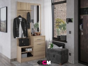 Прихожая Дебора Дуб Сонома в Заводоуковске - zavodoukovsk.mebel24.online | фото 2