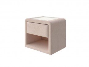 PROxSON Тумба Cube (Ткань: Велюр Teddy Тауп) 52x41 в Заводоуковске - zavodoukovsk.mebel24.online | фото 1