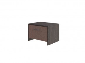 PROxSON Тумба Varna (ЛДСП+ткань Дуб Кантербери/Tesla Брауни) 51x40 в Заводоуковске - zavodoukovsk.mebel24.online | фото