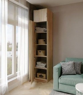 Шкаф для белья Село в Заводоуковске - zavodoukovsk.mebel24.online | фото 2