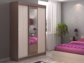 Шкаф-купе Басса ШКК 551 венге-дуб венге/дуб белфорд в Заводоуковске - zavodoukovsk.mebel24.online | фото 3