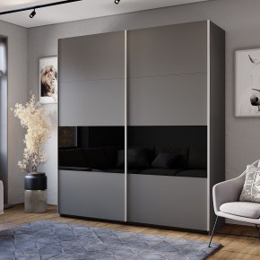 Шкаф-купе Харви ШКК-10 (графит) в Заводоуковске - zavodoukovsk.mebel24.online | фото
