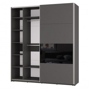 Шкаф-купе Харви ШКК-10 (графит) в Заводоуковске - zavodoukovsk.mebel24.online | фото 2