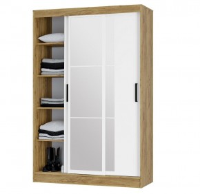 Шкаф-купе Тайм ШКК-03 (крафт/белый) в Заводоуковске - zavodoukovsk.mebel24.online | фото 3