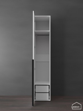 Шкаф Linnea MHR-1-3 2050х400х510 (Белый-М 11.1.2) в Заводоуковске - zavodoukovsk.mebel24.online | фото 6