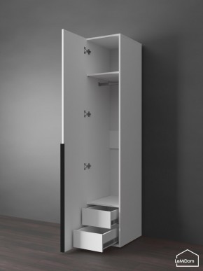 Шкаф Linnea MHR-1-3 2050х400х510 (Белый-М 11.1.2) в Заводоуковске - zavodoukovsk.mebel24.online | фото 7