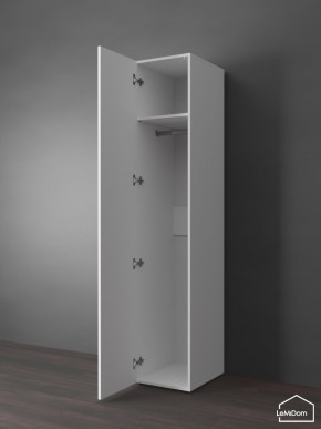 Шкаф Linnea MHR-1PO 2050х400х510 (Белый-М 11.1.2) в Заводоуковске - zavodoukovsk.mebel24.online | фото 4