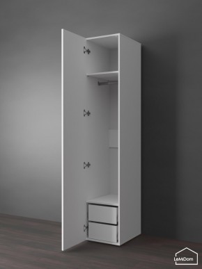 Шкаф Linnea MHR-1PO-3 2050х400х510 (Белый-М 11.1.1) в Заводоуковске - zavodoukovsk.mebel24.online | фото 4