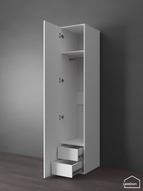 Шкаф Linnea MHR-1PO-3 2050х400х510 (Белый-М 11.1.1) в Заводоуковске - zavodoukovsk.mebel24.online | фото 5