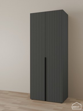 Шкаф Linnea MHR-2 2050х800х510 (Графит-М 11.1.25) в Заводоуковске по цене 14 830 руб. Шкаф Linnea MHR-2 2050х800х510 (Графит-М 11.1.25) в Заводоуковске - zavodoukovsk.mebel24.online | фото