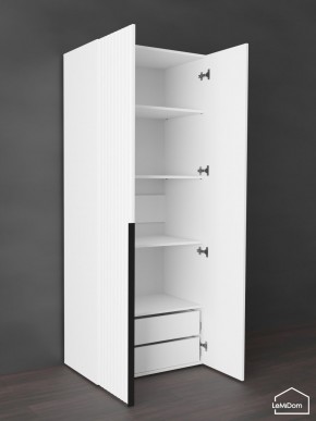 Шкаф Linnea MHR-2-4 2050х800х510 (Белый-М 11.1.1) в Заводоуковске - zavodoukovsk.mebel24.online | фото 6