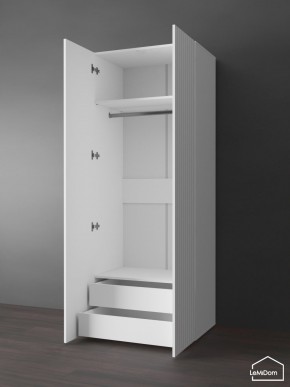 Шкаф Linnea MHR-2PO-3 2050х800х510 (Белый-М 11.1.1) в Заводоуковске - zavodoukovsk.mebel24.online | фото 5