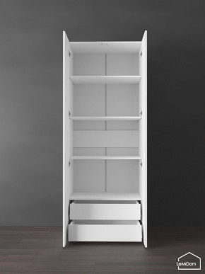 Шкаф Linnea MHR-2PO-4 2050х800х510 (Белый-М 11.1.2) в Заводоуковске - zavodoukovsk.mebel24.online | фото 6