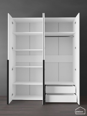 Шкаф Linnea MHR-4-2 2050х1600х510 (Белый-М 11.1.1) в Заводоуковске - zavodoukovsk.mebel24.online | фото 5