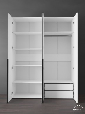 Шкаф Linnea MHR-4-2 2050х1600х510 (Белый-М 11.1.1) в Заводоуковске - zavodoukovsk.mebel24.online | фото 6