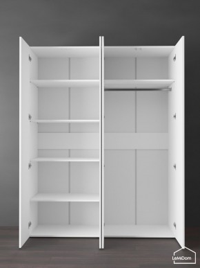 Шкаф Linnea MHR-4PO-1 2050х1600х510 (Белый-М 11.1.2) в Заводоуковске - zavodoukovsk.mebel24.online | фото 4