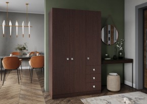Шкаф Лофт 3-х створчатый в Заводоуковске - zavodoukovsk.mebel24.online | фото 4