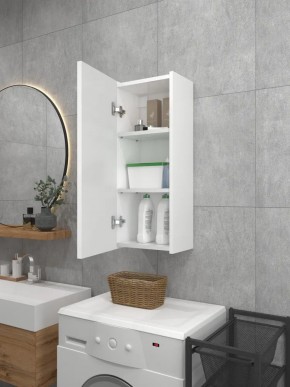 Шкаф навесной для ванной MH9-MA 300х750 (Белый-М 10.1.1) Белый глянец в Заводоуковске - zavodoukovsk.mebel24.online | фото 3