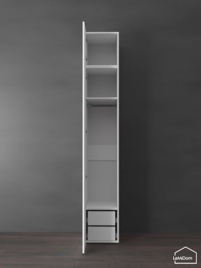 Шкаф с антресолью Linnea MHR-1POA-3 2450х400х510 (Белый-М 11.1.1) в Заводоуковске - zavodoukovsk.mebel24.online | фото 5