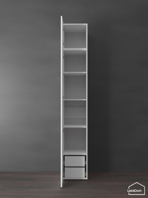 Шкаф с антресолью Linnea MHR-1POA-4 2450х400х510 (Белый-М 11.1.2) в Заводоуковске - zavodoukovsk.mebel24.online | фото 6