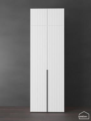 Шкаф с антресолью Linnea MHR-2A-3 2450х800х510 (Белый-М 11.1.2) в Заводоуковске - zavodoukovsk.mebel24.online | фото 1