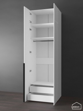 Шкаф с антресолью Linnea MHR-2A-3 2450х800х510 (Белый-М 11.1.2) в Заводоуковске - zavodoukovsk.mebel24.online | фото 5