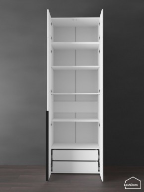 Шкаф с антресолью Linnea MHR-2A-4 2450х800х510 (Белый-М 11.1.1) в Заводоуковске - zavodoukovsk.mebel24.online | фото 6