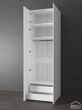 Шкаф с антресолью Linnea MHR-2POA-3 2450х800х510 (Белый-М 11.1.2) в Заводоуковске - zavodoukovsk.mebel24.online | фото 6